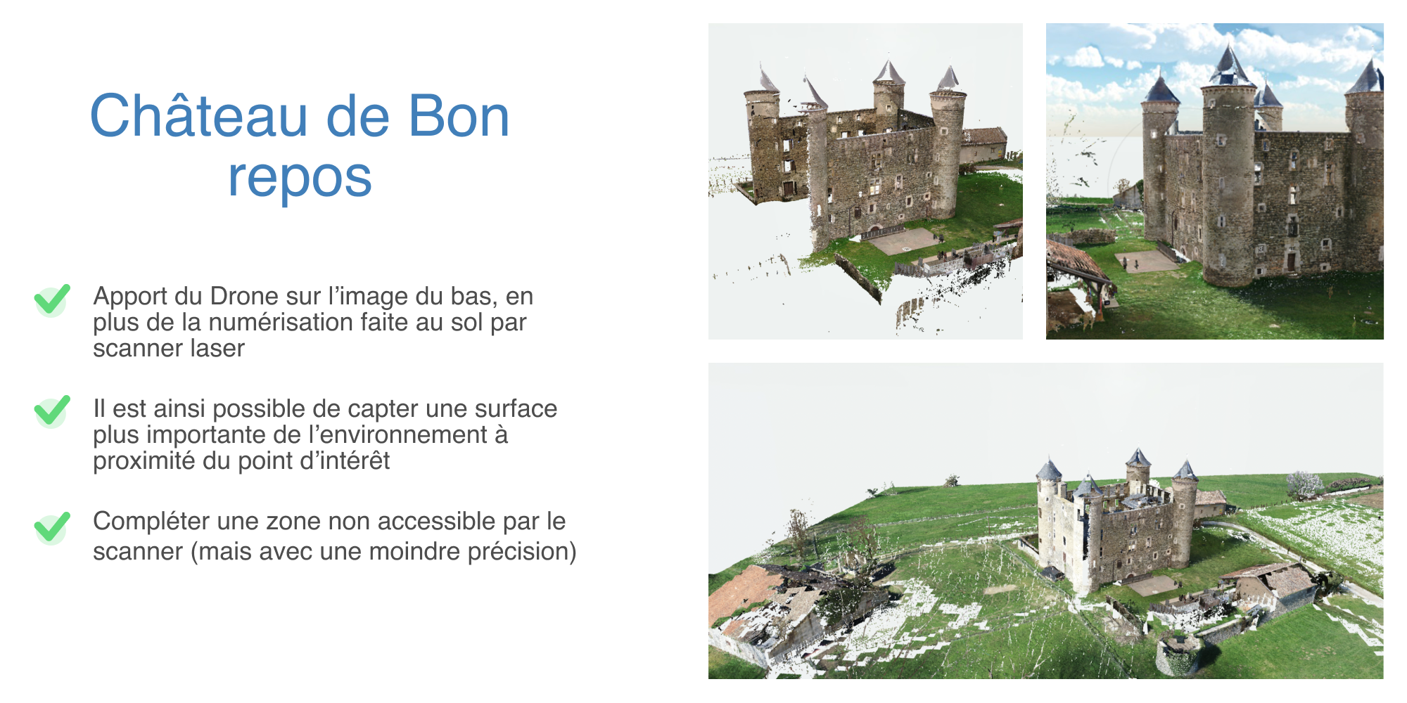 BIM Château de Bon repos 3D